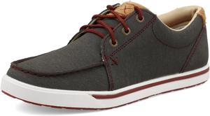 Ботинки Twisted X Men's 6" CellStretch Lacer Nano Safety Toe, Dark Grey & Barn Red