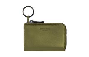 COACH Кожаный ключница кошелек для монет картхолдер, Green