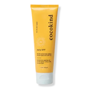 Ежедневный минеральный солнцезащитный крем для лица с SPF 32 cocokind