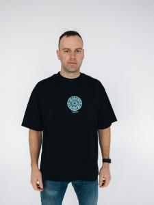 RADADA Футболка 'VIKING' в черном цвете