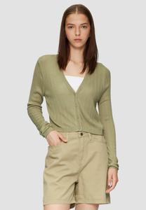 Кардиган QS Cardigan, Helles Olivgrün/Olive