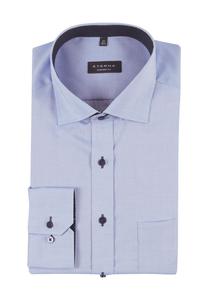 Рубашка деловая, с длинным рукавом, стандартного кроя, мужская ETERNA, цвет Mittelblau