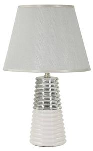 Настольная лампа Mauro Ferretti Candela, белый - керамика - 25 x 41 x 25 см