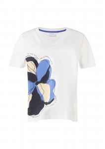 Comma casual identity Футболка в белом цвете