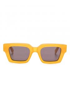 Солнцезащитные очки в прямоугольной оправе Off-White Eyewear, желтый
