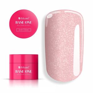 Base One Shimmer Misty Rose Builder Gel 100 г для ногтей Silcare
