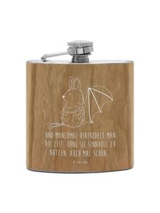 Mr. & Mrs. Panda Фляга Flachmann Biene Verliebt ohne Spruch in Braun