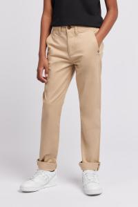 Классические брюки-чиносы для мальчиков U.S. Polo Assn, бежевый