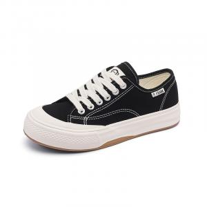 PAUL FRANK Низкие парусиновые туфли женские черные