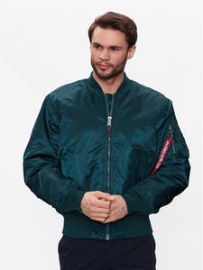 Куртка-бомбер oversize MA-1 100101 Alpha Industries, синий