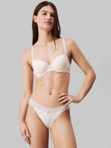 Attraction дизайнерские бикини-трусики с эффектом окунания Calvin Klein, Ivory