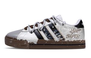 Легкие низкие кроссовки для скейтбординга Daily 4.0, унисекс, серые Adidas, Gray