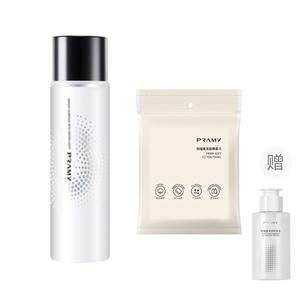Спрей для фиксации макияжа + хлопковые полотенца набор для макияжа бережный для кожи увлажняющий стойкий контроль жирного блеска PRAMY