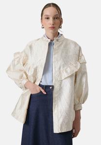 Короткое пальто Touché Privé, светло-желтый