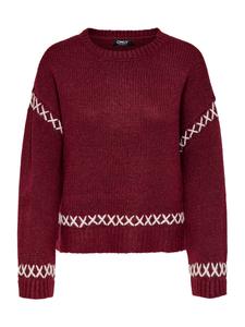 Свитер ONLY ONLAMANDA, Bordeaux