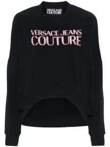 Толстовка с логотипом Versace Jeans Couture, черный