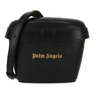 Женская черная сумка через плечо Palm Angels