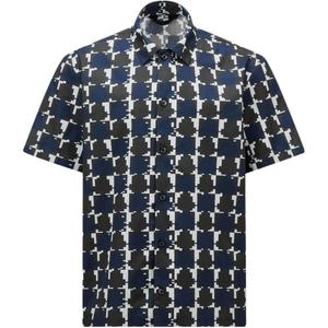 Футболка с коротким рукавом и принтом по всей поверхности Moncler, Мультиколор