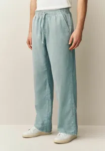 Брюки свободного кроя на резинке со шнурком Next, Light Blue