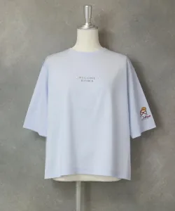 Пуловер с охлаждающим эффектом, заправленный сзади Studio Picone, цвет Light Blue(069)