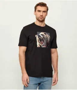 Футболка Te_Dobermann regular fit Boss Orange, черный