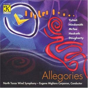 Диск CD Allegories - North Texas Wind Symphony