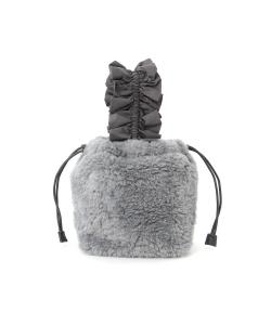 Сумка-тоут с ручкой-оборочкой