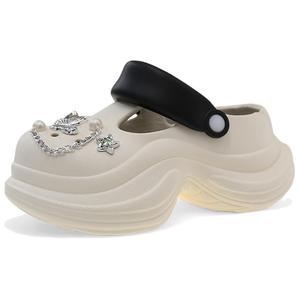 Сабо женские Y6T, White Black