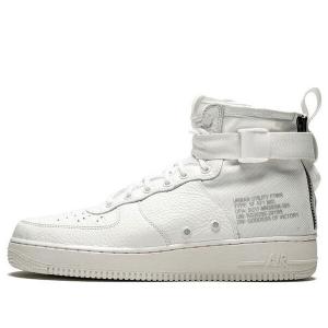 Кроссовки sf air force 1 mid Nike, серебряный