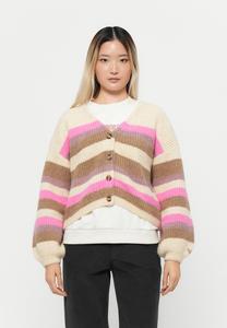 Кардиган Roxy MARBLE TILES STRIPE, Parchment/Off-White