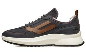 Замшевые кроссовки Schuhe BALLY, Dark Blue