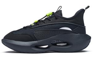 Баскетбольные кроссовки Basketball Shoes Men Low-Top Obsidian Black/fluorescent Solar Yellow 361°