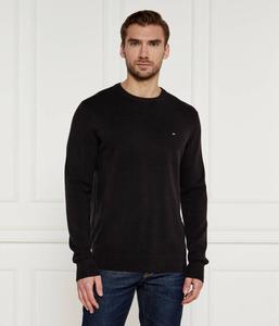Свитер мужской Tommy Hilfiger с логотипом, черный