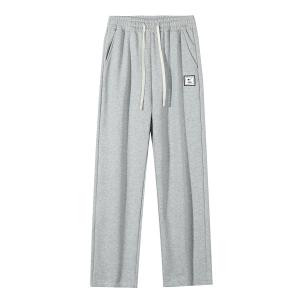 Вязаные спортивные штаны унисекс WARRIOR, светло-серый
