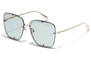 Солнцезащитные очки женские Alexander McQueen, am0364s-004-63