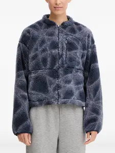 Флисовая куртка на молнии The North Face, синий