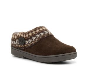 Сабо Clarks Fair Isle Sweater Clog, темно-коричневый