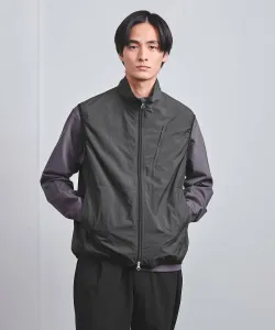 Самый водоотталкивающий нейлоновый жилет United Arrows, цвет Black