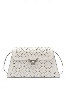 Сумка на плечо Dew с лазерной перфорацией Coccinelle, белый