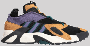 Кроссовки adidas Streetball 'Black Purple Brown', черный
