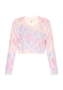 Вязаный кардиган IZIA, цвет Orchid/Light purple