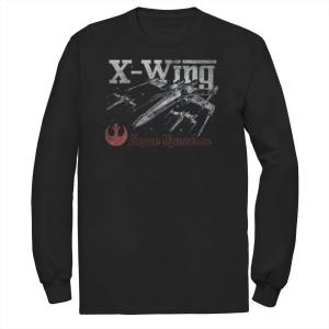 Мужская футболка с портретом Star Wars X-Wing Rogue Squadron