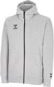 Толстовка на молнии Hummel Team Sweat HAP8298, унисекс, для взрослых, серый