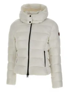 Горизонтально-стеганая куртка-пуховик с капюшоном Save The Duck, нейтральный