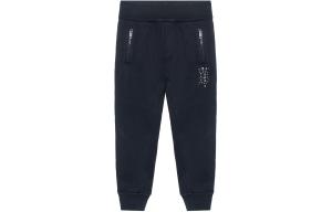 Детские трикотажные спортивные штаны Burberry, цвет Black