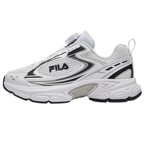 Кроссовки Pegasus с низким верхом, устойчивые к истиранию и дышащие, противоскользящие, детские FILA KIDS, белый/черный