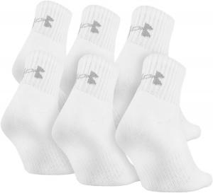 Under Armour UA Charged Cotton 2.0, White/ Stealth Gray
