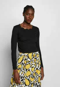 Топ с длинными рукавами hizamond Fransa, Black