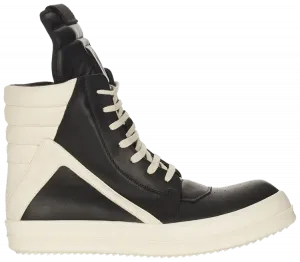 Кроссовки Rick Owens Wmns Hollywood Geobasket High 'Black Milk', черный