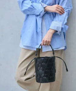 Сетчатая сумка-ведро United Arrows, цвет Black